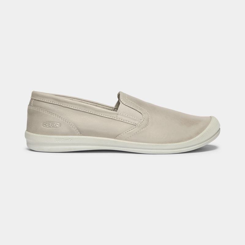 Keen Lorelai Womens Slip On Shoes White Stockists NZ (4352-VRTUW)